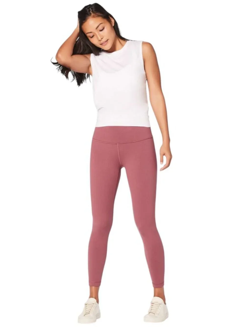 Lululemon Full Length So Merlot Wunder Under Hi-Rise leggings Size 8